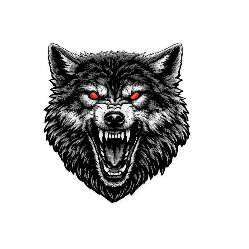 Blood Wolf Scratch Marks