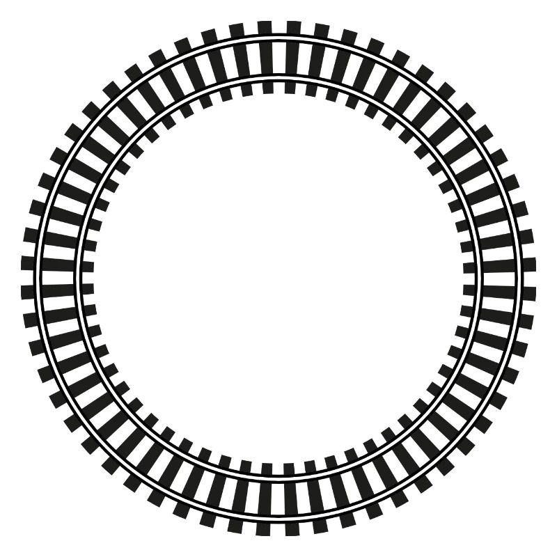 Model Railway Frame Rail Network