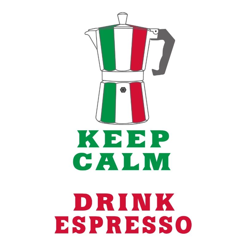 Keep Calm and Drink Espresso design / idée cadeau