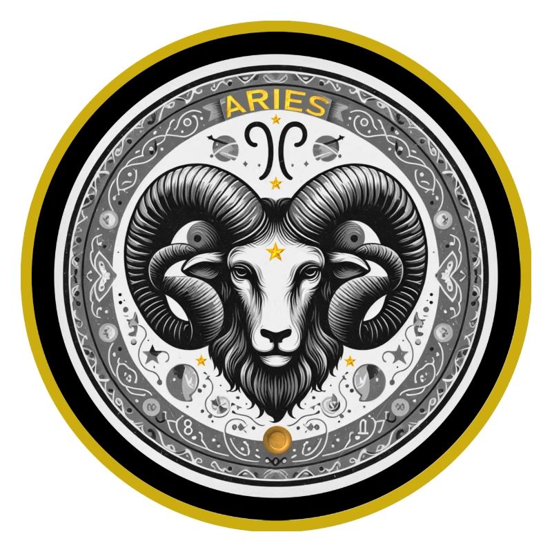 Widder Zodiac Sternzeichen Widder Ornament
