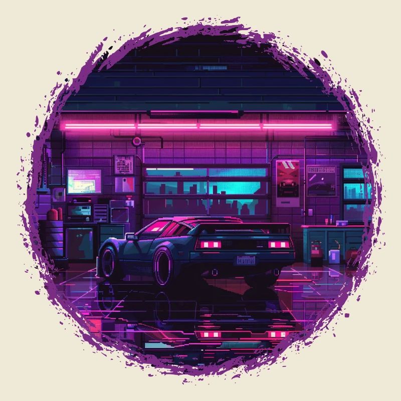 Neon Garage – RetroRift Night Edition