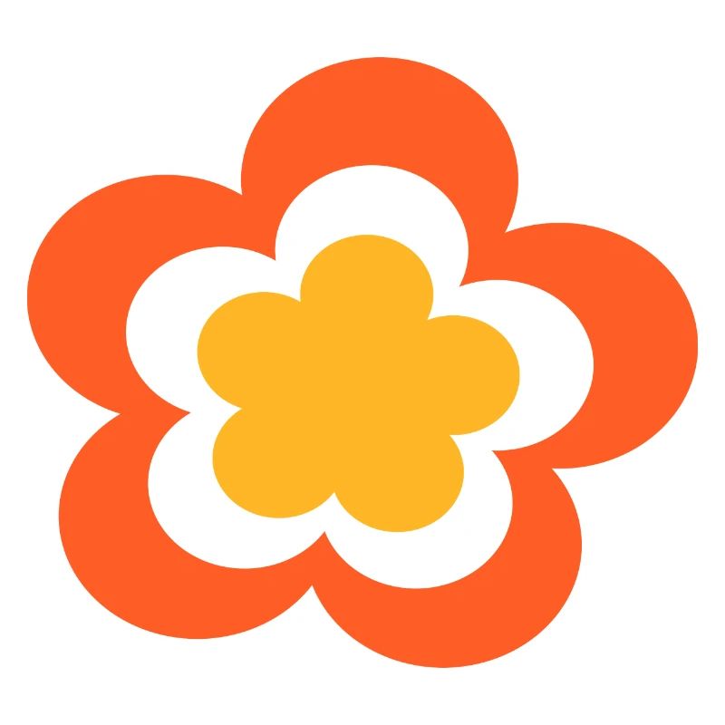 70s Flower Pattern
