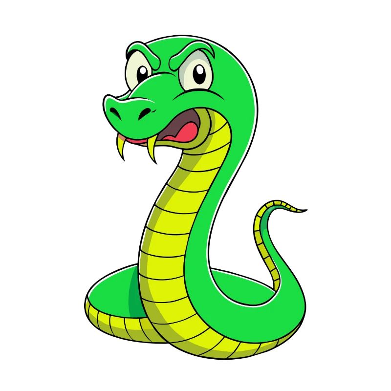 Serpent dégoûté : une expression sinueuse