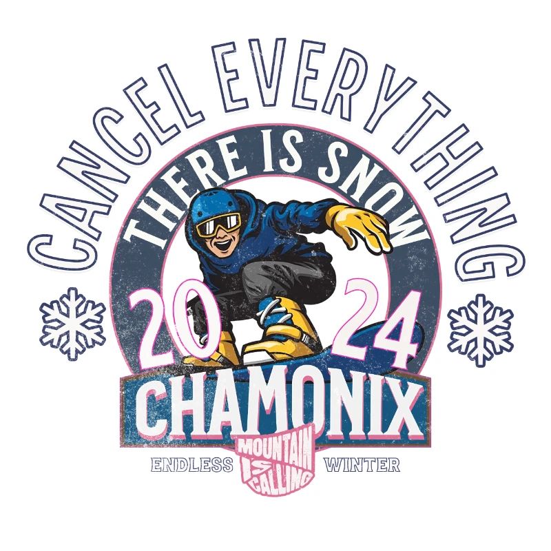 Cancel everything there is snow in Chamonix