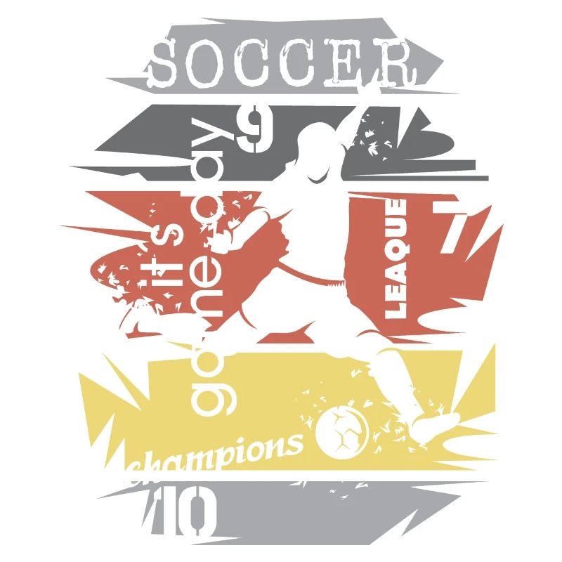 Voetbal Duitsland Team Collage Ball Explosion