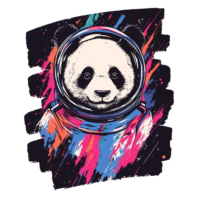 Panda Astronaut
