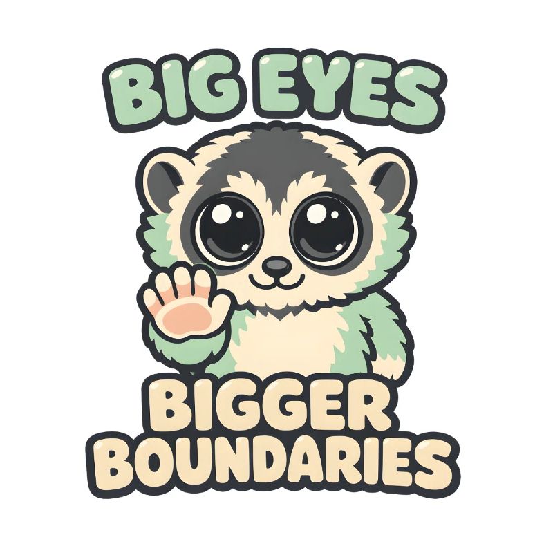 Big Eyes | Plum lori with borders