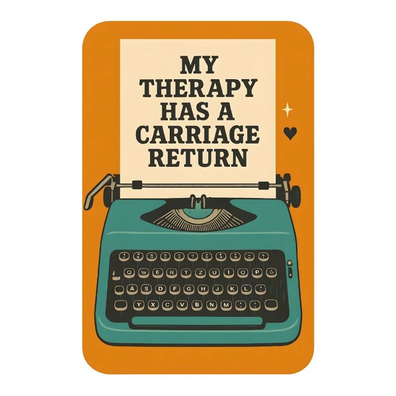 Therapy with carriage return | Writing