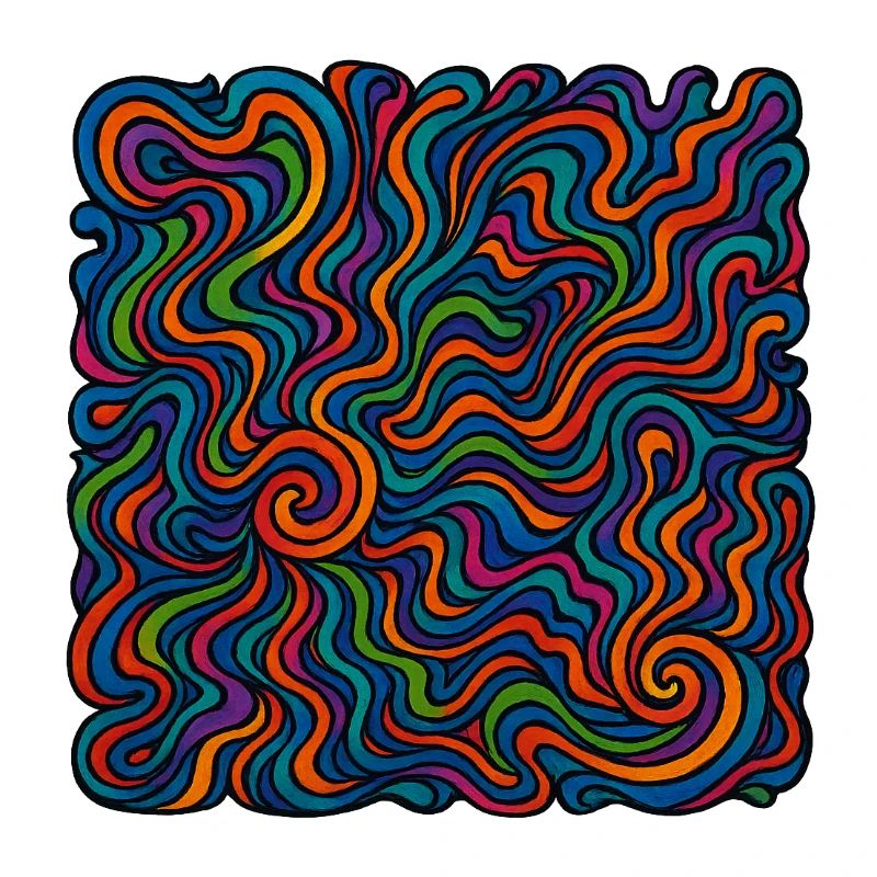 Graphismes psychédéliques