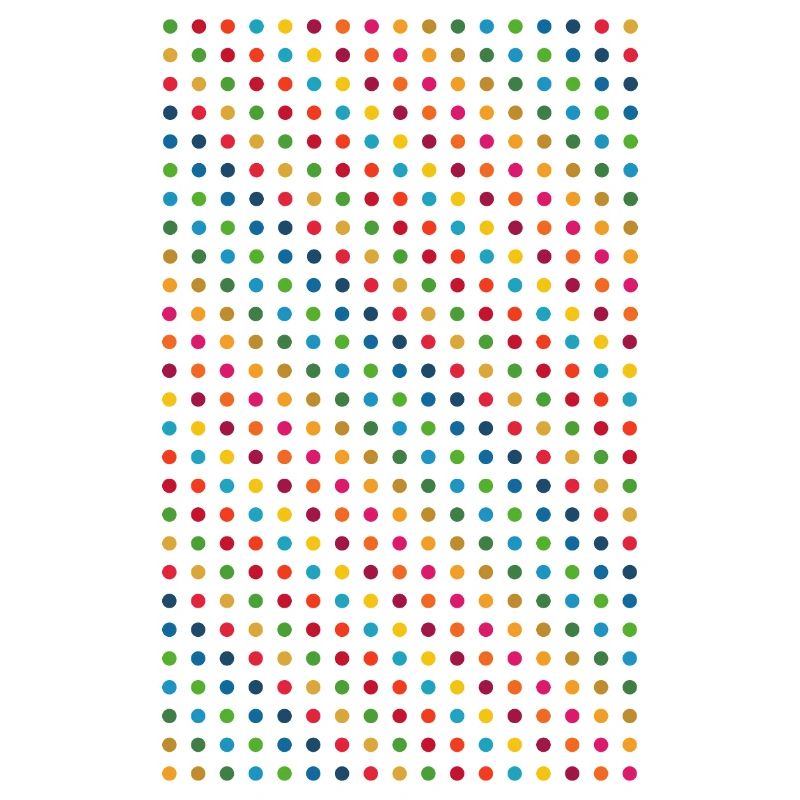 Conception de points colorés