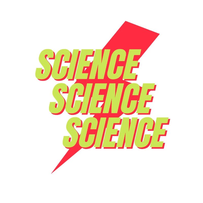 Neon Science Bolt Design