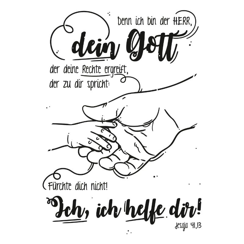 Jesaja Bibelvers Ich helfe dir