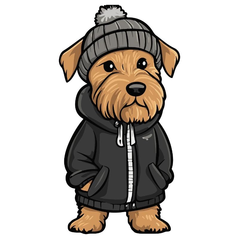 Airedale Terrier Chien Élégant