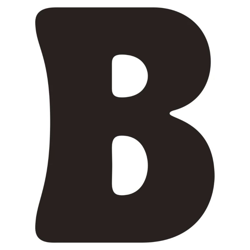 B