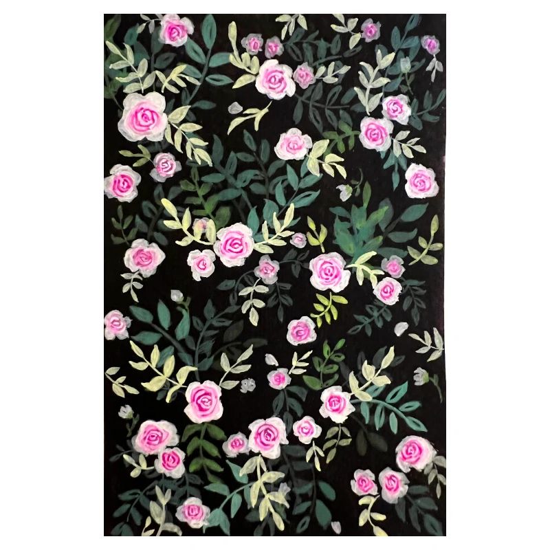 Vintage rose pattern