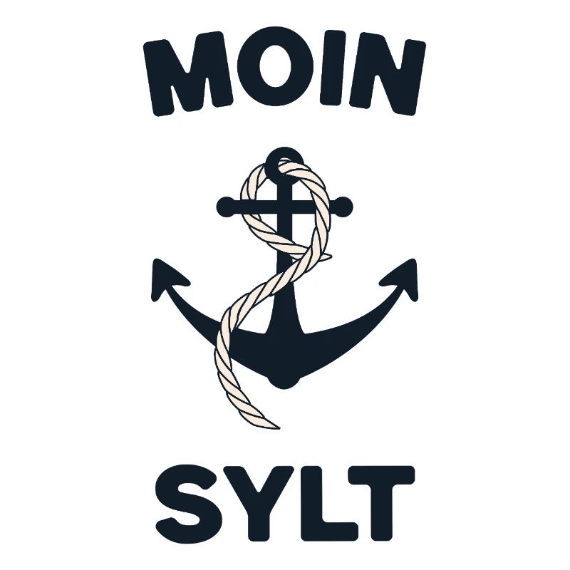 Moin Sylt – Maritimes Anker-Design