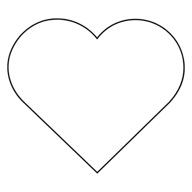 Template heart frame design