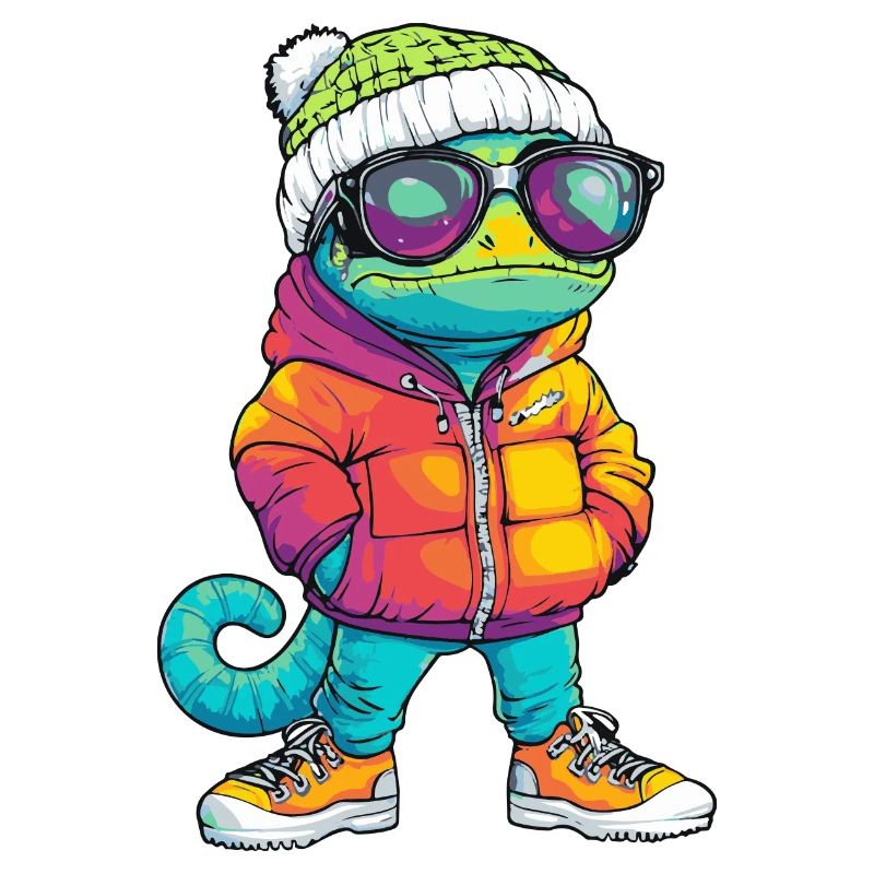 Caméléon Hiver