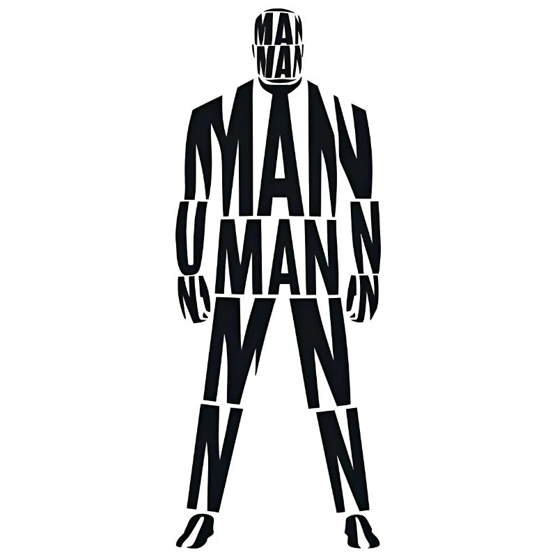 Die Macht des Menschen: Ein typografisches Porträt