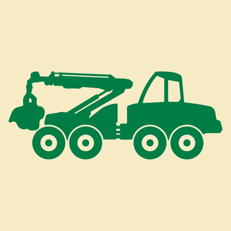 Symbole de l’icône de la récolteuse de bûches Forme. Bûcheron mac