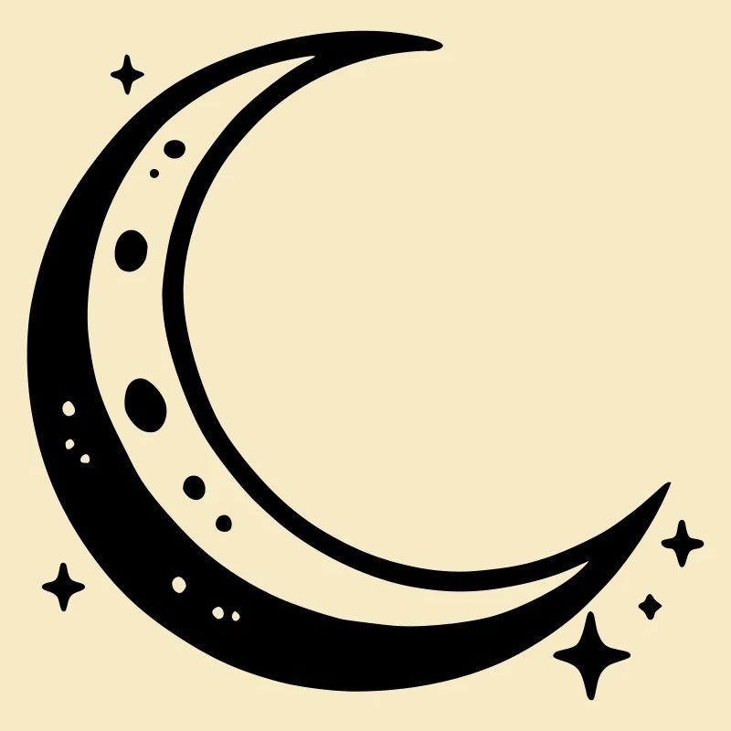 Moon Crescent Moon