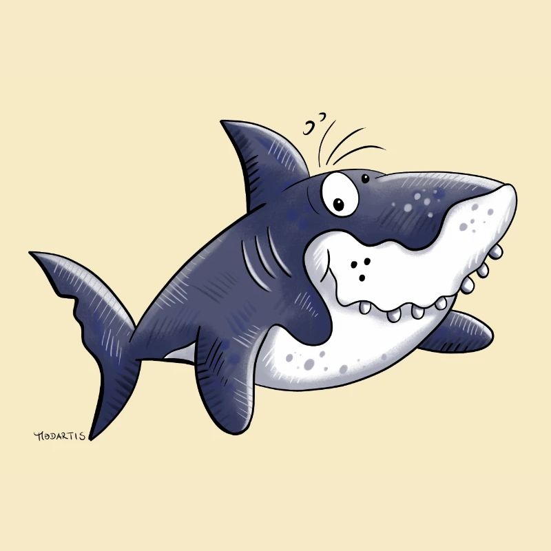 Requin comique
