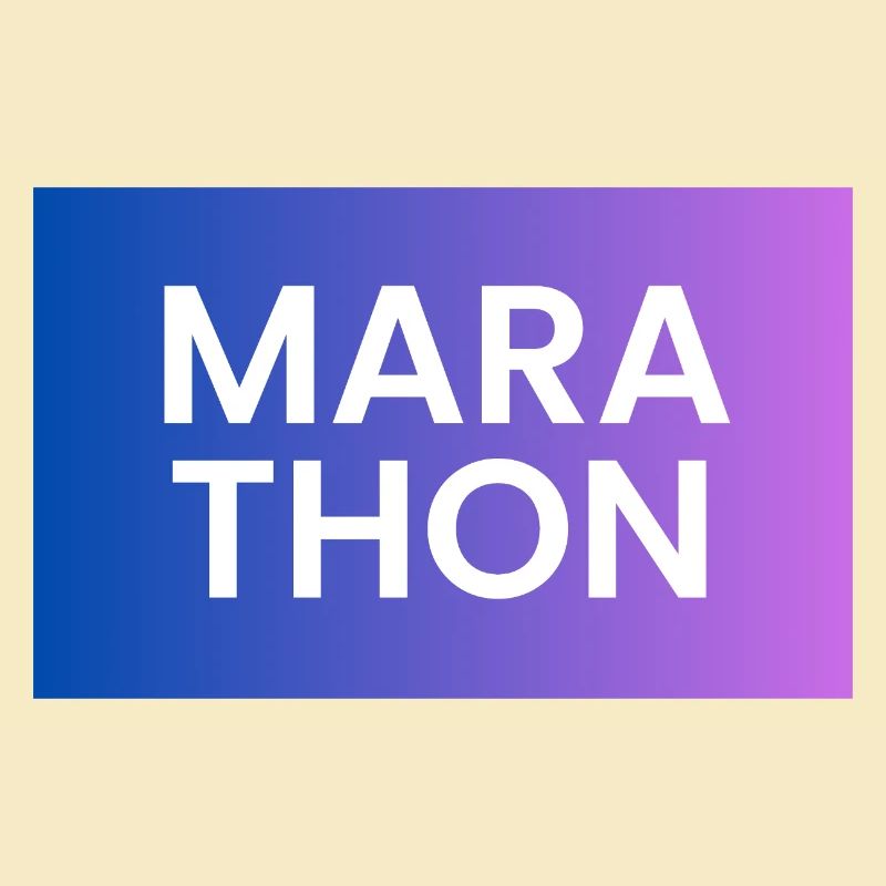 Conception de chemise dégradée Marathon