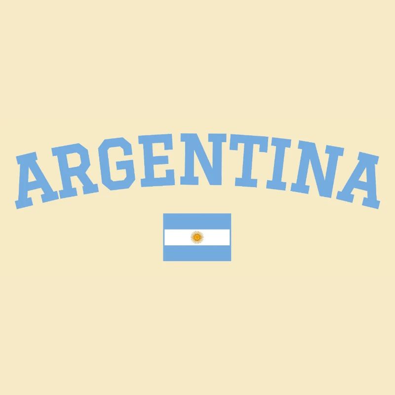 Design du drapeau argentin bleu
