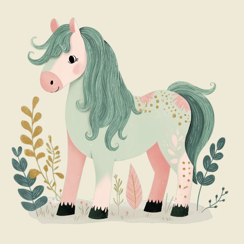 Cheval Poney Mignon