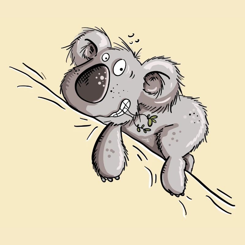Drolliger Koala Bär