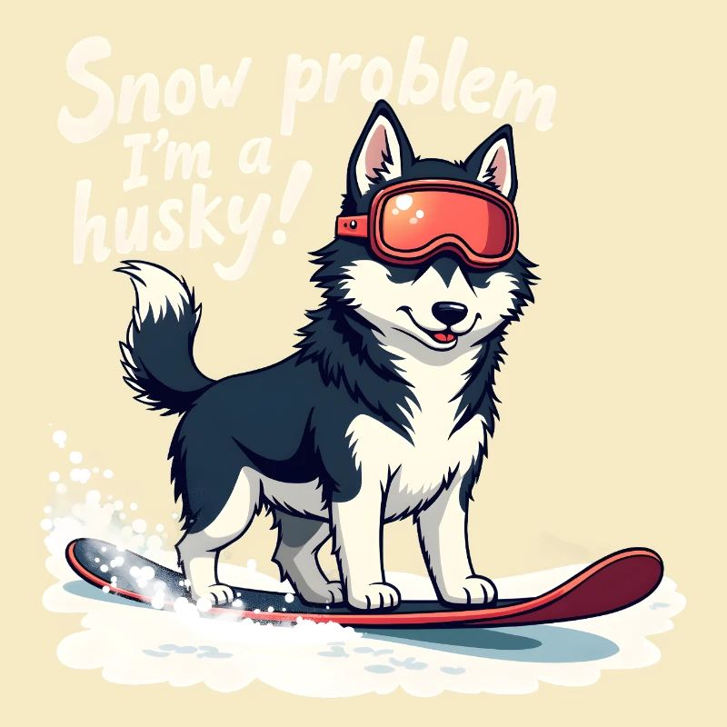 Kein Problem, ich bin ein Husky!