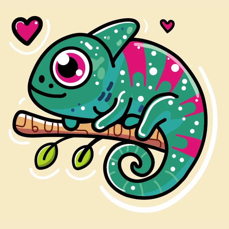 Cute Chameleon