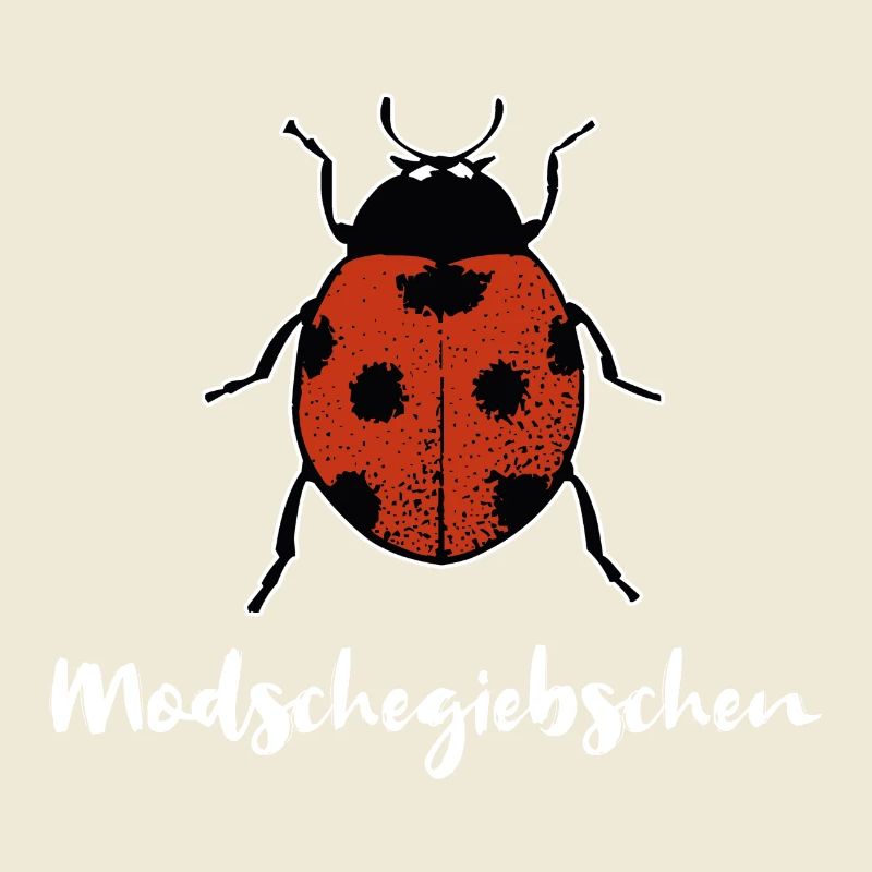 Modschegiebchen Marienkäfer Sächsisch Geschenk