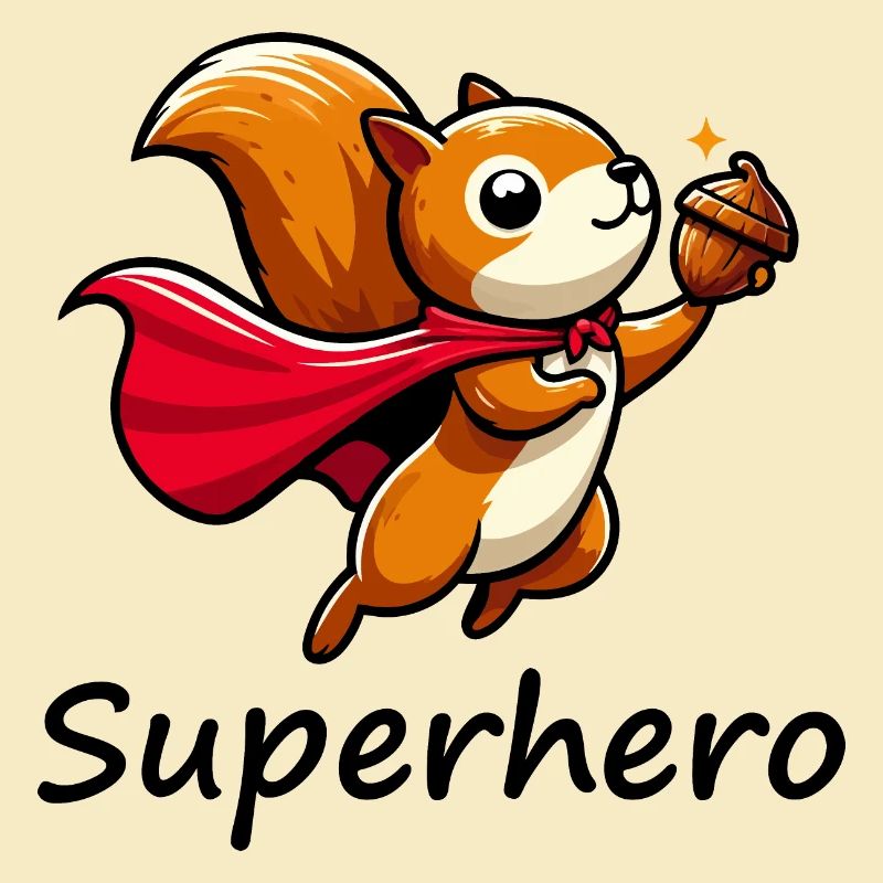 Super-héros écureuil