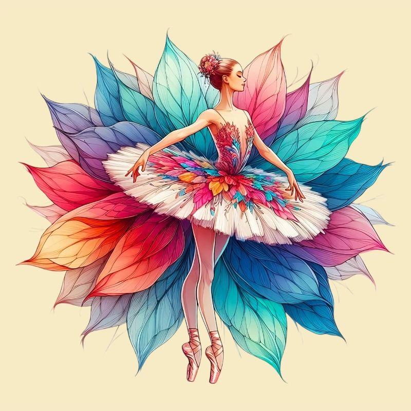 Ballet dancer with tutu