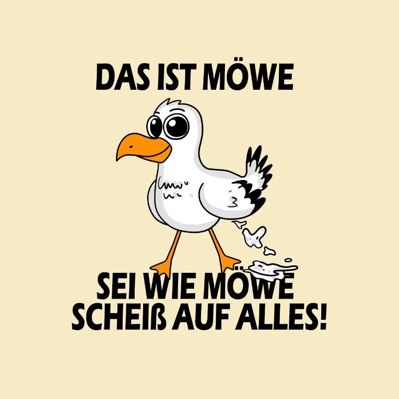 Sei wie Möwe