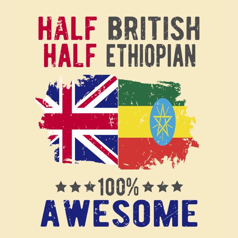 Half British Half Ethiopian