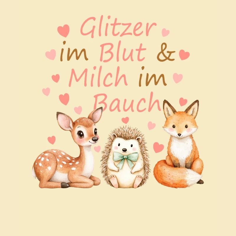 Glitzer im Blut & Milch im Bauch