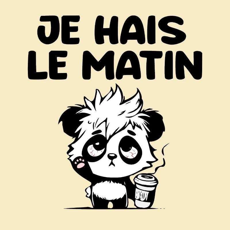 Ich hasse den morgendlichen Panda