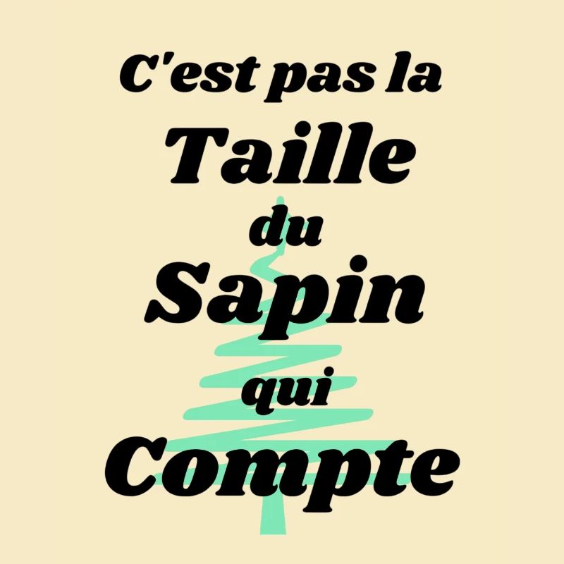 Noel - c est pas la taille du sapin qui compte
