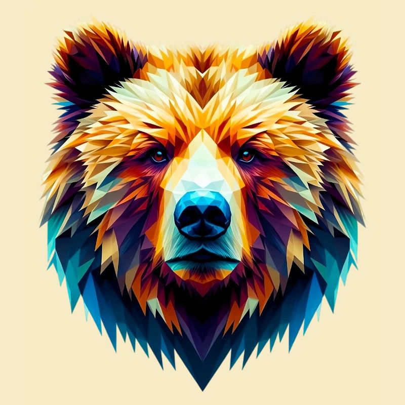 Polygonal Bear