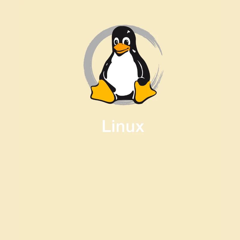 Ordinateur penguin nerd geek programmeur administrateur