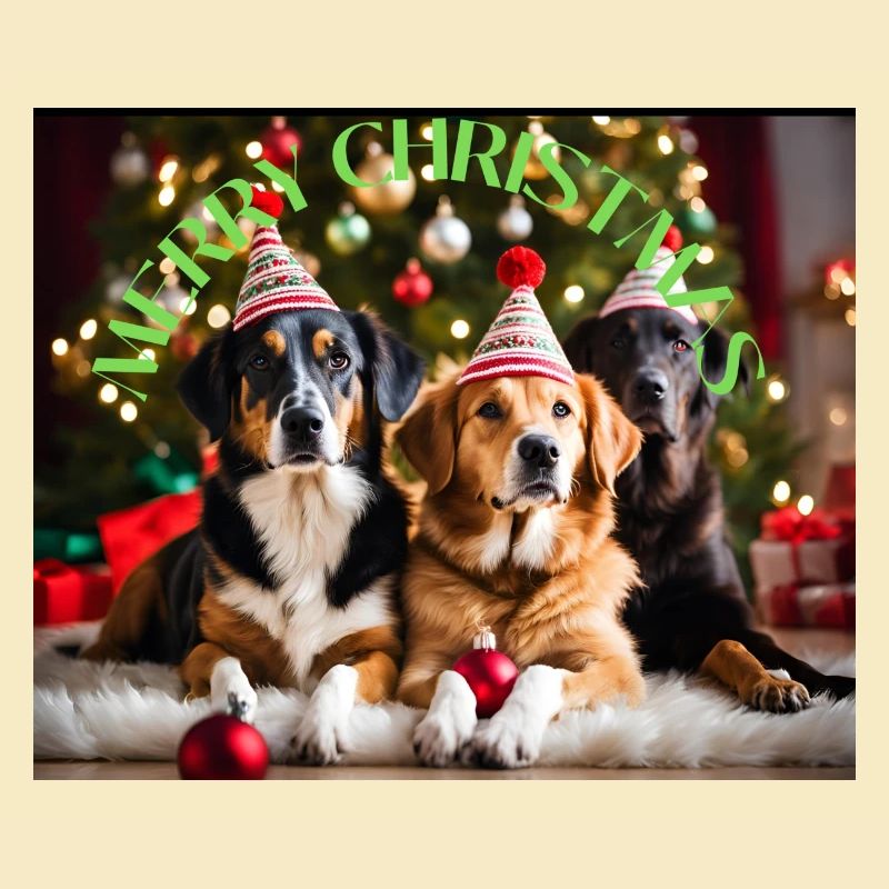 Chiens de Noël