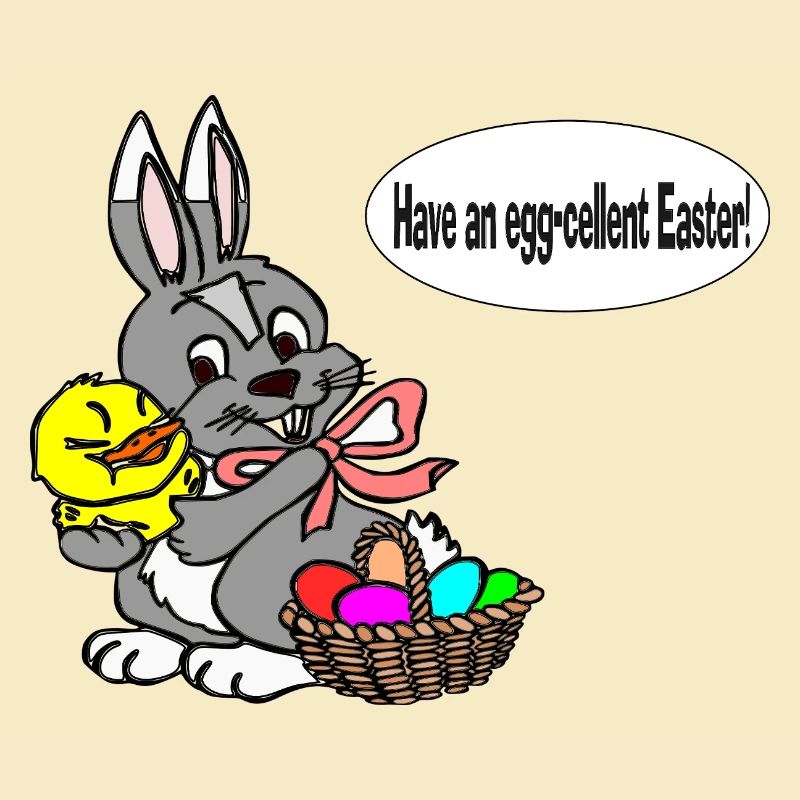 Black have an egg cellent easter