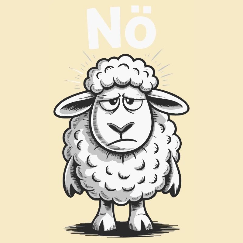 Lower Austria – Grumpy Sheep Humor Design