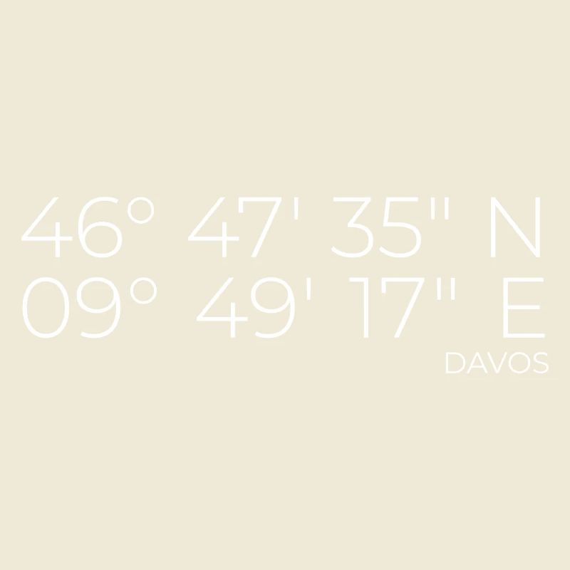 Coordinates Davos Graubünden