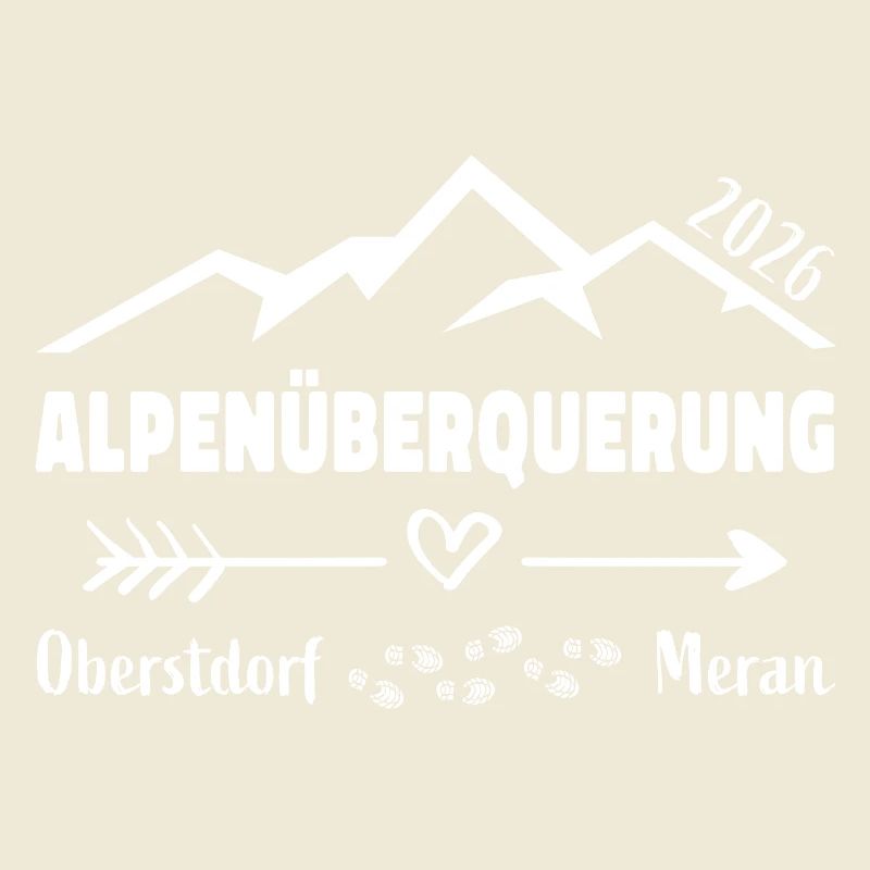 Alpenüberquerung 2026 E5 Oberstdorf Meran