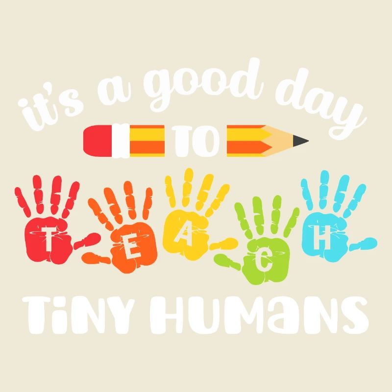 Rainbow Handprints TEACH Tiny Humans