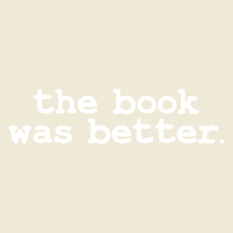 Das Buch war besser