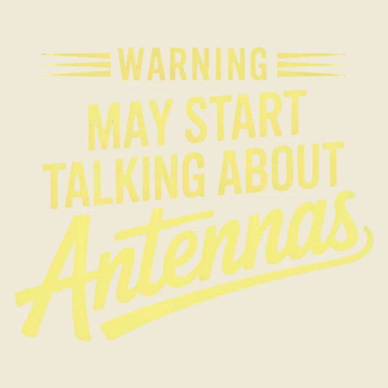 Warning May Start Talking About Antennas